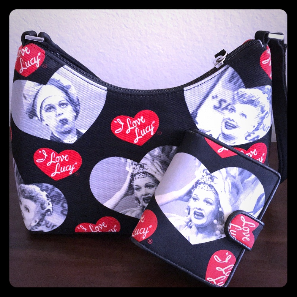 I Love Lucy purse and wallet